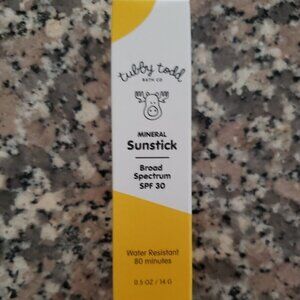 Brand New Tubby Todd Bath Co Mineral Mist SPF 30 Sunstick